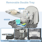6 in 1 Baby High Chair, Convertible Highchair - Image 5