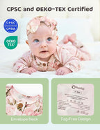PATPAT Baby Sleeper Gown with Bamboo Viscose - Image 2
