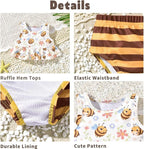 Aalizzwell Toddler Baby Girl Bathing Suit Two Piece Swimsuit Bikini Beach Wear - Image 2