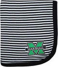 Creative Knitwear Marshall Striped Baby and Toddler Blanket by CollegeBaby