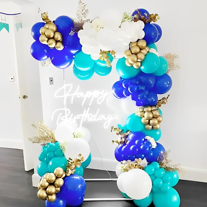 90pack Royal Blue Balloons Different Size 18/12/10/5 Inch Blue Balloon Garland - Image 6
