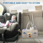 Maliton Baby Diaper Caddy Organizer - Image 6