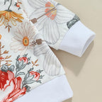 Fernvia Toddler Baby Girl Clothes 3 6 9 12 18 24 Months Fall Outfits Solid Long - Image 5