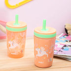 Zak Designs Unicorn Kelso Tumbler Set, Leak-Proof Screw-On Lid - Image 14