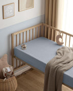 Blissful Diary Muslin Mini Crib Sheets, Pack and Play Mattress Sheets Fitted - Image 7