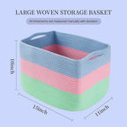 Hopegiver 3 Pack Storage Baskets - Image 2