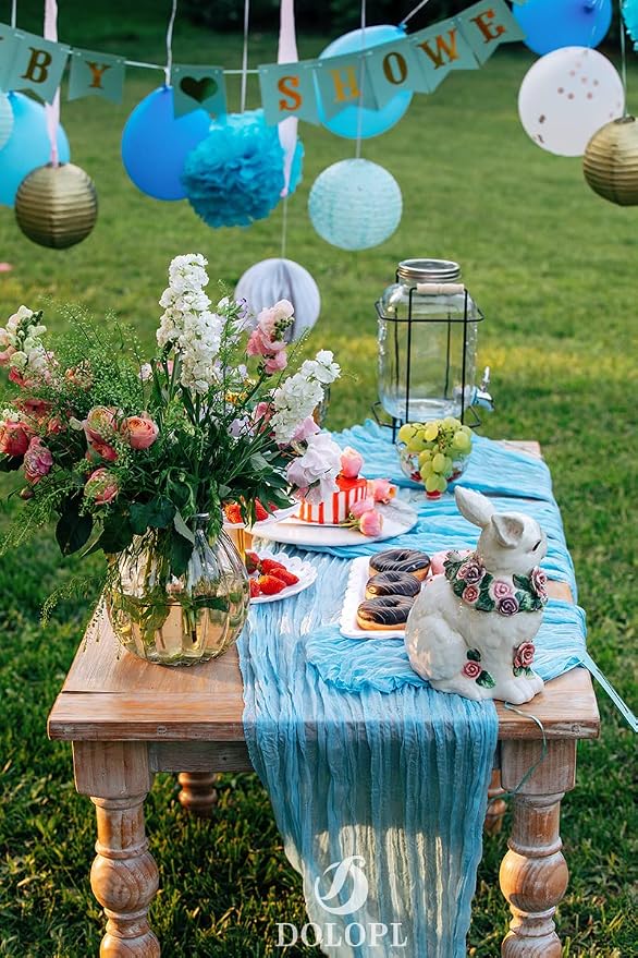 DOLOPL Baby Blue Baby Shower Decorations - Image 6