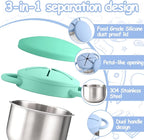 Mity rain 2-Pack Stainless Steel Snack Containers - Image 3