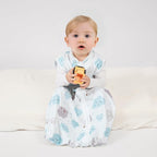 3 Pack Baby Sleep Sack 0-6 Months 100% Rayon Cotton Baby Sleeping Bag 2-Way - Image 5