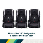 Safety 1st Crosstown Slim All-in-One Convertible Car Seat, City Storm - Image 3