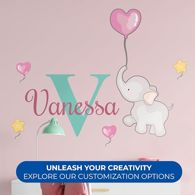 EGD Elephant Wall Decor Stickers - Image 6