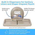 Koala Kare Surface-Mounted Horizontal Baby Changing Station, Model KB300-00 - Image 9