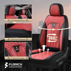 FLORICH Leather Seat Covers Automotive Seat Covers Car Seat Covers Full Set Car - Image 5