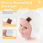 Baby Winter Hat Kids Knit Beanie - Image 4