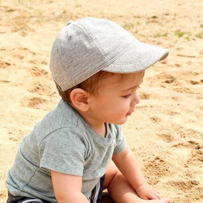 Keepersheep Baby Baseball Cap Infant Sun Hat, Cotton Knit - Image 4