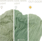 FEXIA 12 Pack Sage Green Table Runner 35x120 Inches - Image 6
