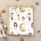 Organic Cotton Muslin Baby Blanket - Image 2