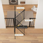 Cumbor 36" Extra Tall Baby Gate - Image 6