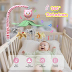 Baby Crib Mobile with Music and Lights - Image 3