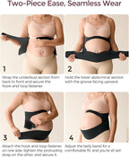 Momcozy Pregnancy Belly Band, CozySupport Ergonest Maternity Belly Band - Image 7