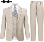 JPF Boy's Formal Suit Set Slim Fit Kids Tuxedo Suits by JPFMALESUIT