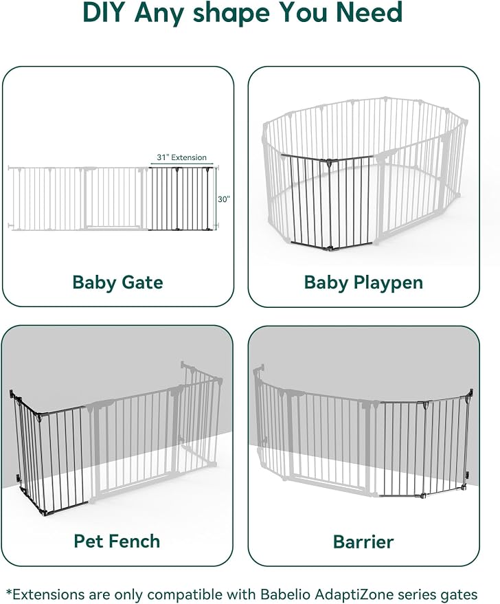 Babelio 31" Baby Gate Extension - Image 2