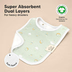 KeaBabies 8-Pack Organic Baby Bibs - Image 4