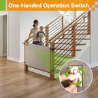 Baby Fabric Gate for Stairs Banisters - Image 4
