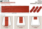 FEXIA 3 Pack Terracotta Table Runner 35x120 Inches - Image 2