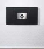 Foundations Ultra Horizontal Wall Mounted Baby Diaper Changing Station - Image 9