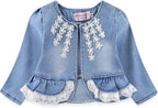 Peacolate 6M-4Years Spring Fall Baby Girls Clothing Set 3pcs Long Sleeve Dress - Image 4