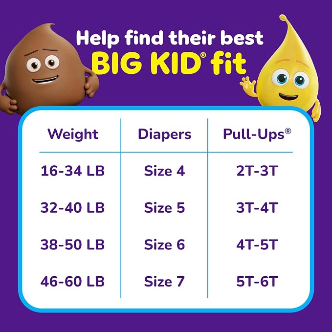 Pull-Ups Boys' Potty Training Pants, Size 2T-3T Training Underwear - Image 2
