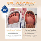 Toddler Wide Toe Box Barefoot Shoes Boys Girls Zero Drop, Baby First Walking - Image 4