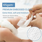 BEBESUP-Korea’s #1 Sensitive Baby Wipes -Hypoallergenic Water-based Unscented - Image 4