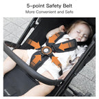 Compact Fold Baby Stroller, Lightweight Travel Toddler Stroller - Image 8