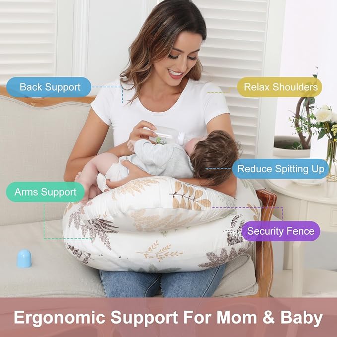 Nursing Pillow for Breastfeeding, Breastfeeding Essentials for Newborn - Image 2