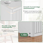 White 9 Drawers Dresser, Modern Chest of Drawers - Image 7
