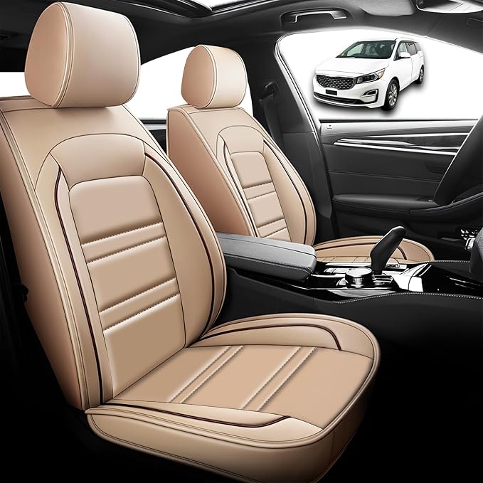 Seat Cover for kia Sedona 2003-2021 | Car Seat Covers Front Seats, Waterproof - Image 2