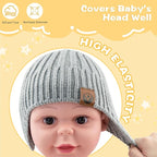 Baby Winter Hat Kids Knit Beanie - Image 3