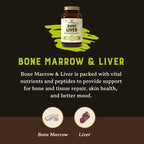 HEART & SOIL - Grass-Fed Bone Marrow and Beef Liver Supplement – 3000mg - Image 4