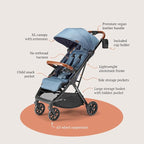 Bombi Bēbee V2 Lightweight Baby Stroller - Image 9