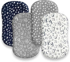 4 Pack Breathable Bassinet Sheets - Image 6