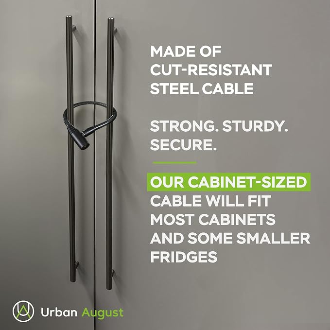 Urban August Child-Proof Refrigerator Lock - Image 3