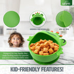 MRPR Hop & Snack Silicone Frog Bowl – Silicone Suction Bowl - Image 5