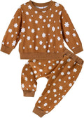ZOEREA Toddler Baby Girl Clothes Long Sleeve Pullover Tops + Pants Set Floral by ZOEREA
