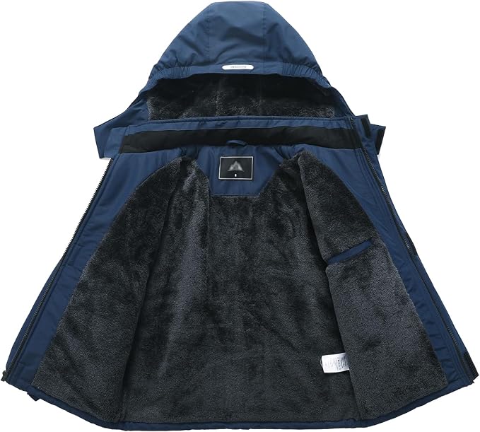 Kid's Ski Jacket Waterproof Winter Coat Boy's and Girl's Fleece Snowboarding - Image 5