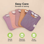 KeaBabies 8-Pack Organic Baby Bibs - Image 7