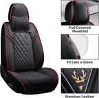 Universal Leather Seat Covers for Cars - Image 4