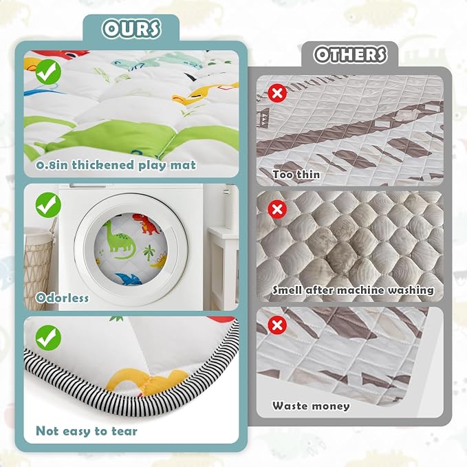 Palopalo Thicken Foam Baby Play Mat - Image 4
