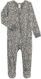 Colored Organics Baby Zip-Up Footed Sleeper by ColoredOrganics